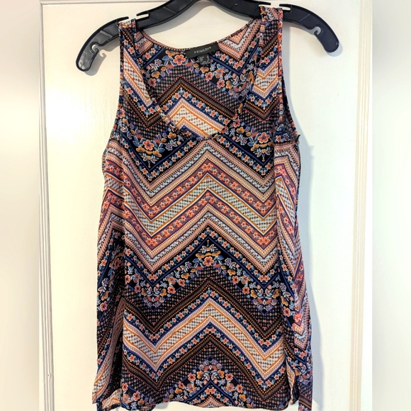 Primark Floral Geometric Tank - Picture 1 of 3